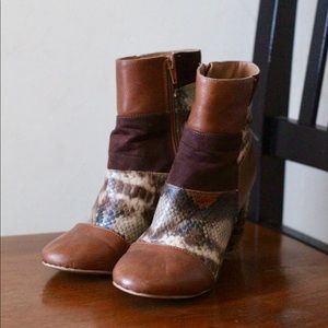 Snakeskin Boots